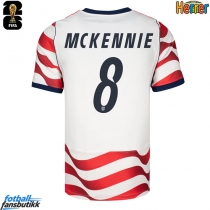 Forente stater Weston McKennie #8 Hjemmedrakt EM 2024 Kortermet
